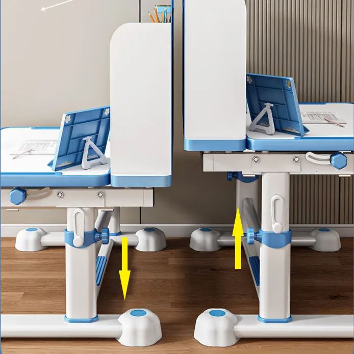 Bureau pour Enfant - BureauÉcolierErgonomique™- Bleu