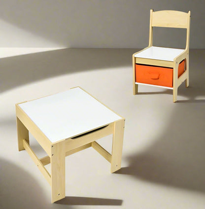 Table pour Enfant - MeubleMultifonction™- Bois Clair