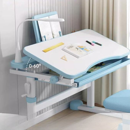 Bureau pour Enfant - BureauÉcolierErgonomique™- Bleu Ciel