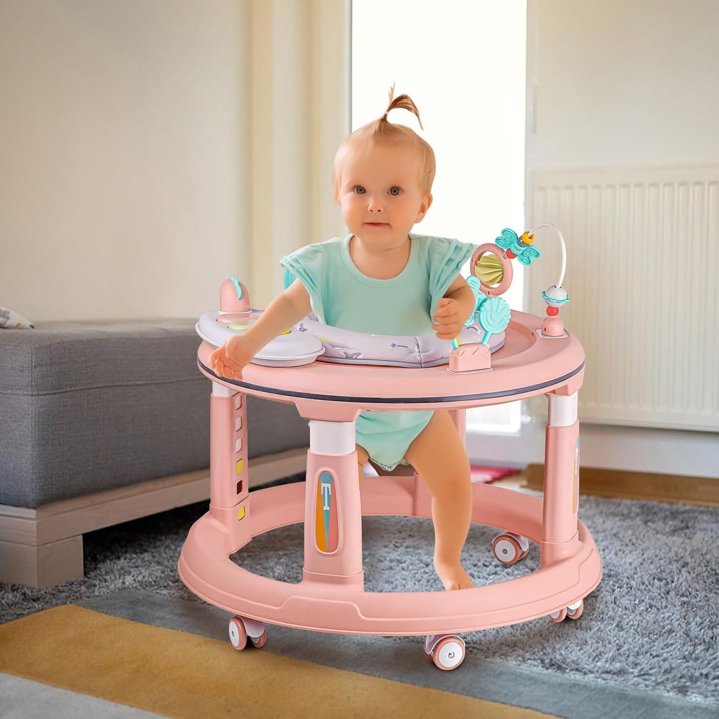 Trotteur pour Bébé - TrotteurBabyMove™ - Rose