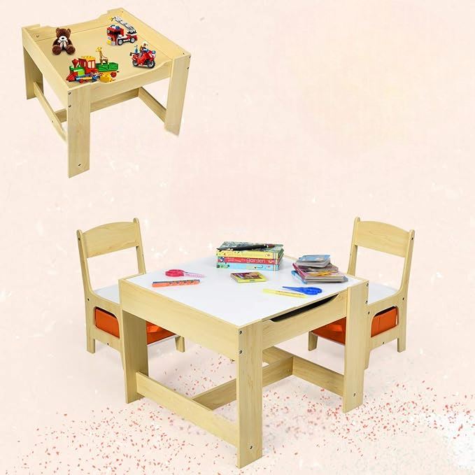 Table pour Enfant - MeubleMultifonction™- Bois Clair